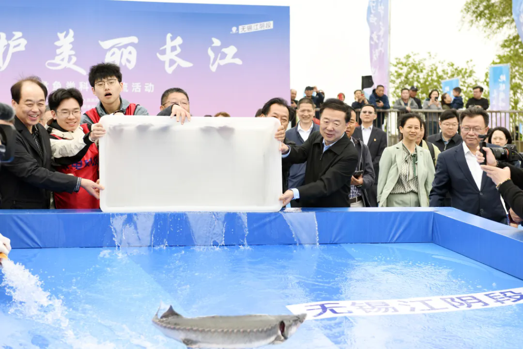世界地球日，長(zhǎng)江邊又放流啦！